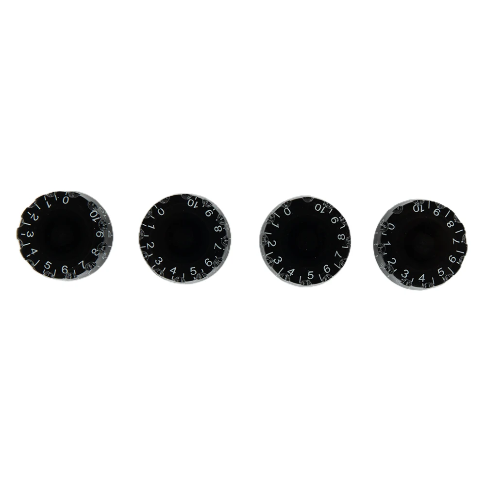 

Knob Cap Guitar Knobs Plastic Vintage Style 26.2 X 12.8mm 4pcs A Pack LP Electric Guitar Cap Magnifies The Digits