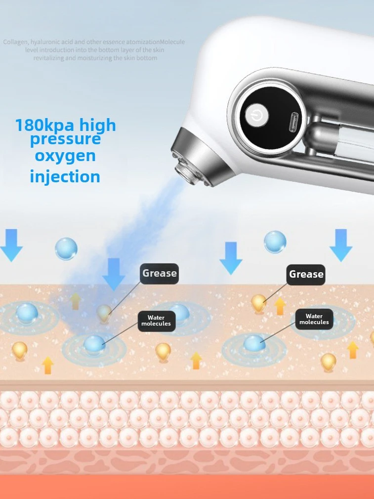 Blue Light Oxygen Injection Instrument Household Nano Spray Water Supplement Instrument Cold Water Spray Oxygen