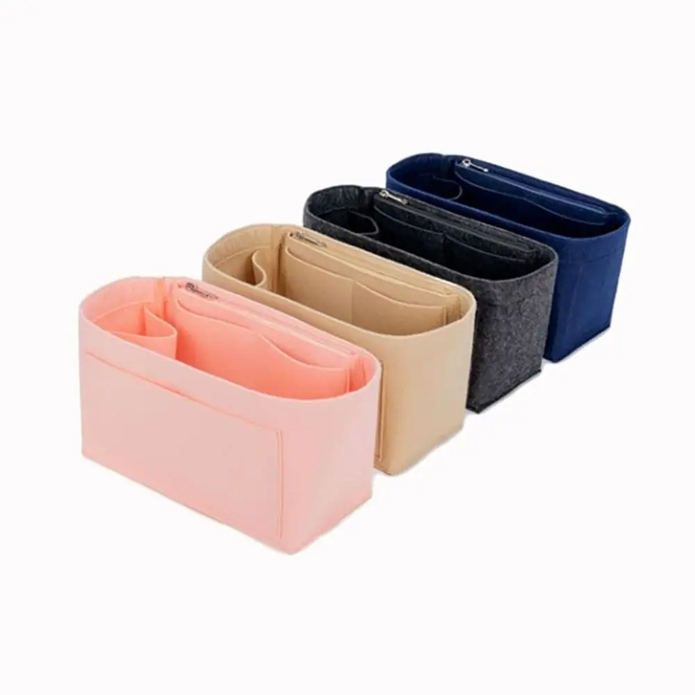 Für Longchamp Hochwertige Filz Handtasche Einsatz Tasche Tasche Unterstützung Lagerung Geldbörse Liner Organisation Tragbare Tasche Organizer – Detail 4
