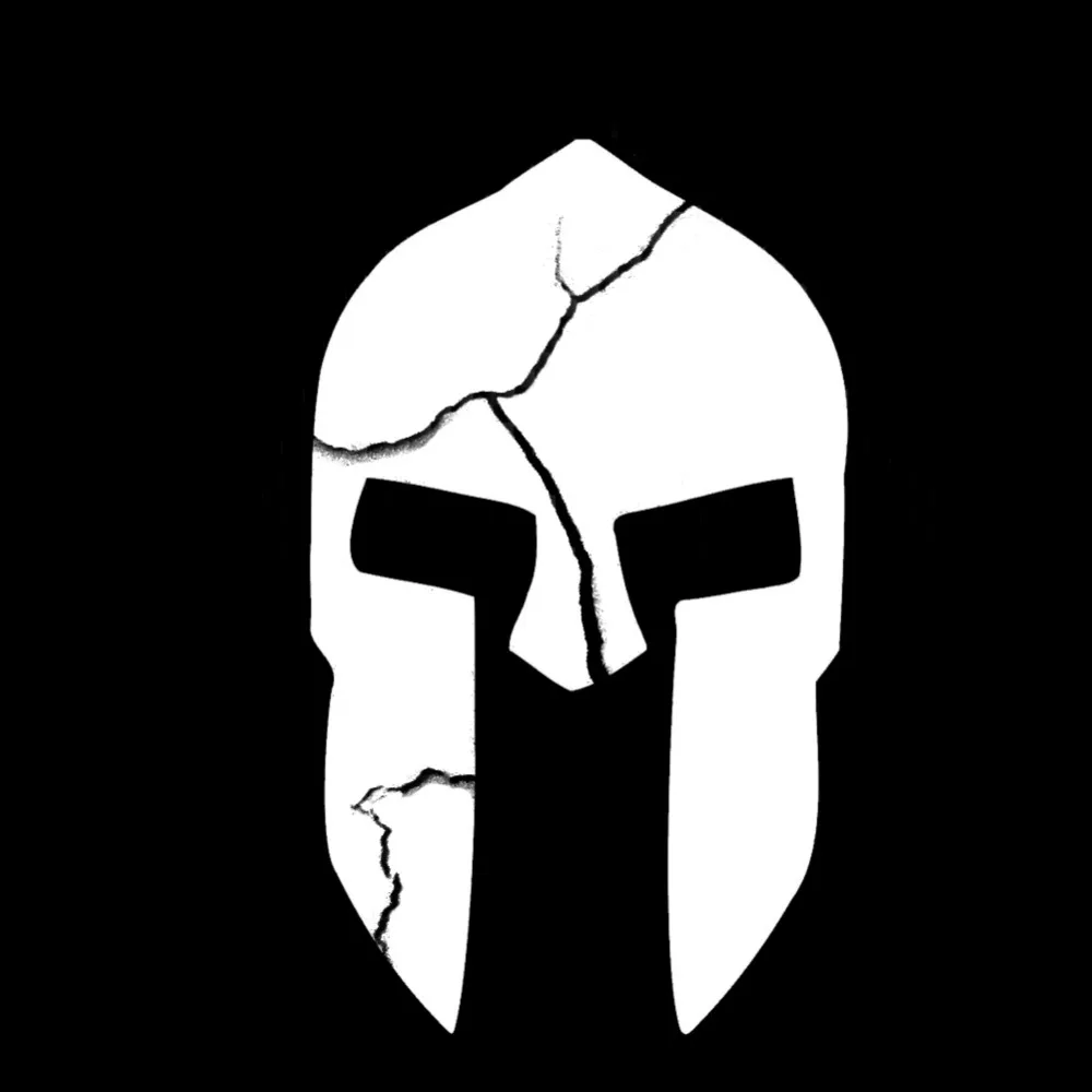 15cm*15cm Warning This Is Spartan Car Sticker Pvc Funny Auto