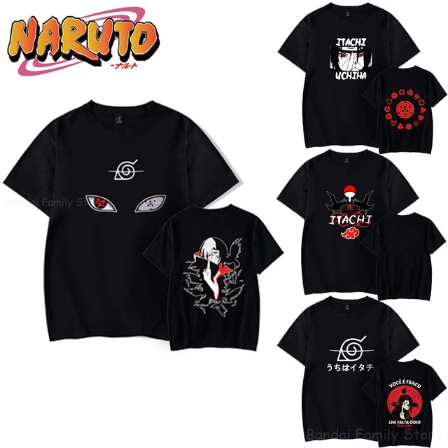 Naruto Short Sleeve T Shirt / Itachi Uchiha / Japanese Anime