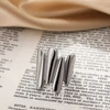 Stainless Steel Irregular Geometric Rings for Women Minimalist Smooth Wide Chunky Opening Ring Statement Jewelry Gift 3