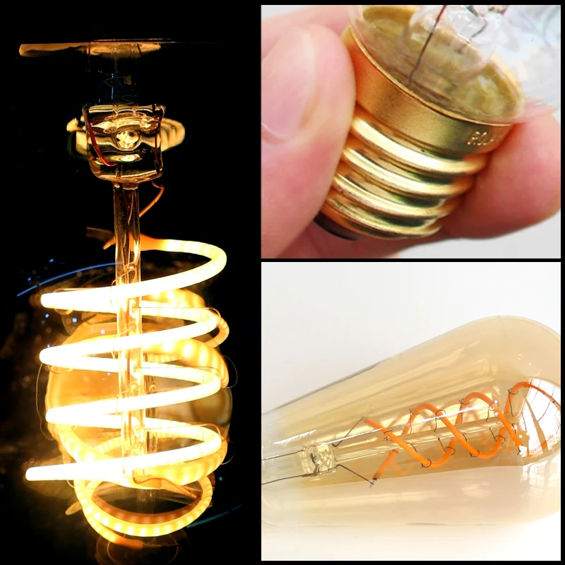 รูปสินค้า หลอดไฟสไตล์ย้อนยุค Vintage Edison LED ตกแต่งบ้าน