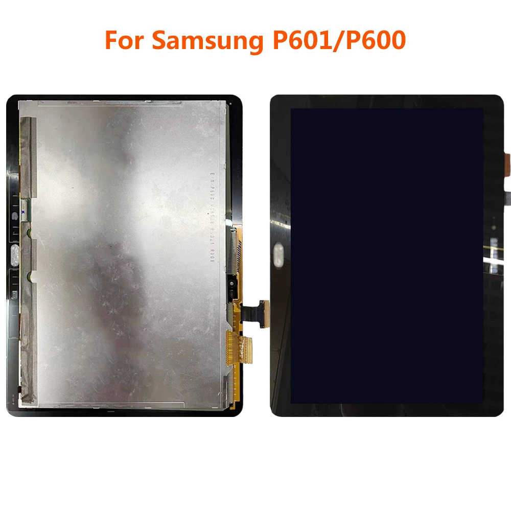 Per Samsung Galaxy Note 10.1 Sm-P600 P601 Lcd P600 P605 Display Lcd Touch Screen Digitizer Assembly Panel Parti Di Ricambio