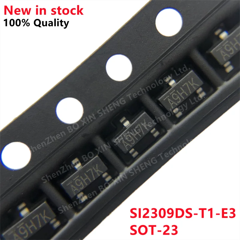 

50PCS SI2309DS-T1-E3 SI2309DS Marking A9H7K SOT-23 SMD Field effect transistor(MOSFET)