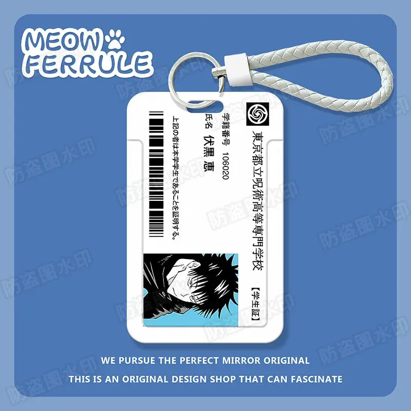 Étui à Cartes Coulissant Dessin Animé - Format 7x10cm, Pour Carte D'identité, étudiant, RFID Friendly