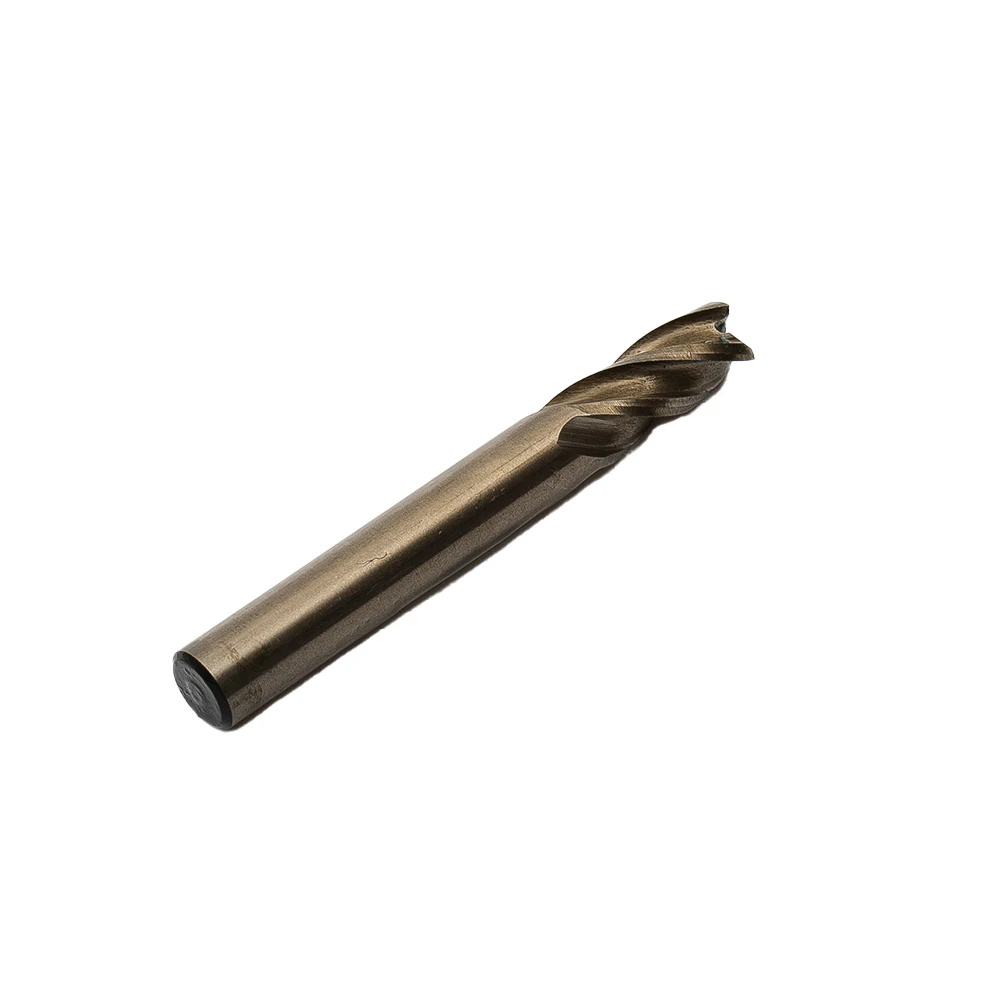 

4 Flute End Mill Cutter Straight Shank Drill Tools High-speed 4/6/8/10/12mm HSS CNC Bit 1pc High Quailty Hot Sale