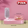 1 piece - Cat Bowl Double Bowl Dog Bowl Automatic Drinking Water for Dogs and Cats Feeding Double Bowl, Suitable for Pets 6
