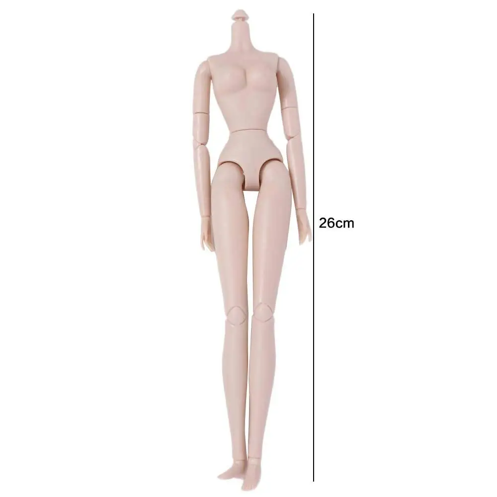 1/6 Doll White Skin Nude Doll Toys Solid Doll 28 Joints Jointed Nude BJD Dolls Replacement Multi-functional Super Model Doll