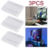 1-10PCS 400 Points Breadboard 400 Hole Breadboard MB-102 Solderless PCB test Board MB102 Test Develop DIY Mini Bread Board New