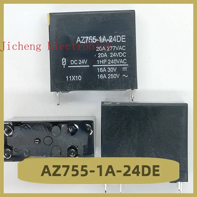 AZ755-1A-24DE реле 24В 6-контактный новый бренд hk4100f 24v shg реле 24в 6 контактный новый бренд