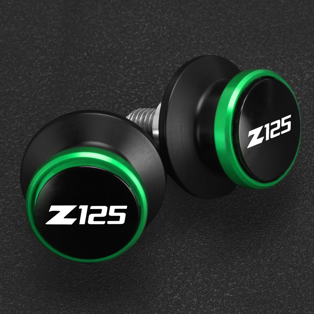 

Для мотоциклов KAWASAKI Z125 Z 125 2015 2016 2017 2018, доступные катушки с поворотным рычагом M10, задняя подставка, винты-слайдеры Z125 2015-2018