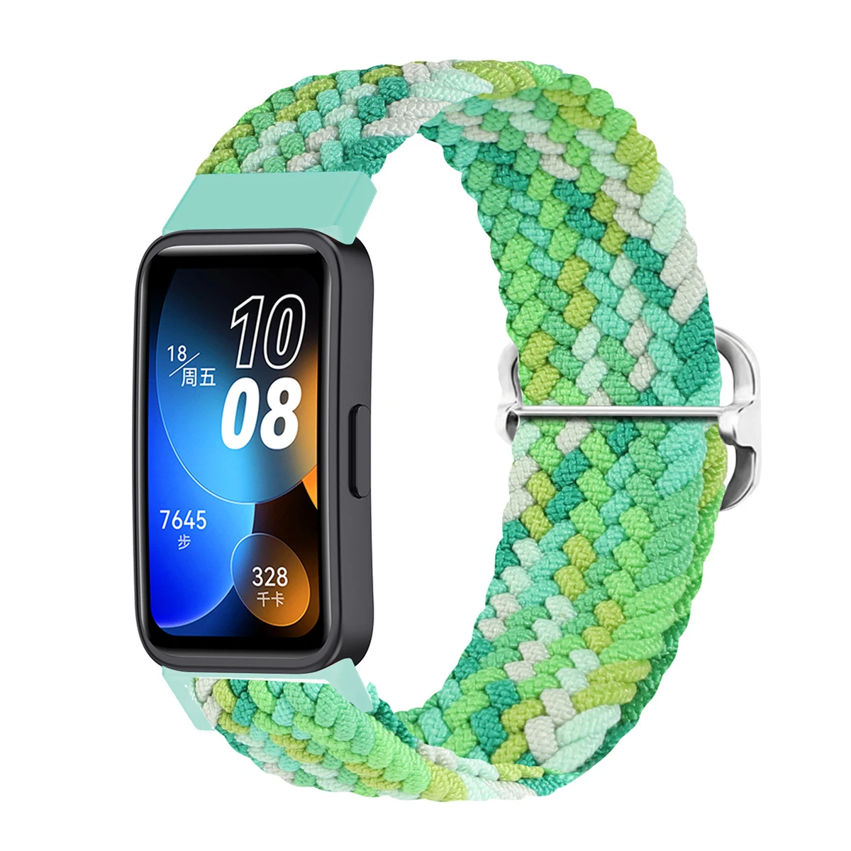 Adjustable Braided Solo Loop Elastic Nylon Strap Bracelet