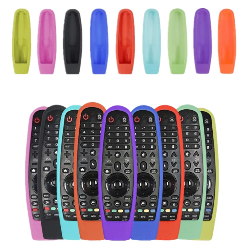 3D Stand Case for LG Smart TV AN-MR600 AN-MR650 MR19BA Remote Control Silicone Magic Cover Shockproof Washable Holder