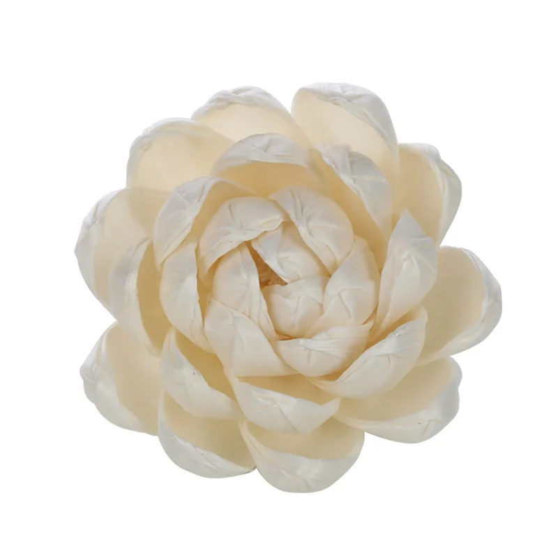 5PCS 8/10CM Aromatherapy Sola Flower Reed Diffuser Special Volatile Accessories Water Lily Dried Flower Simulation Lotus