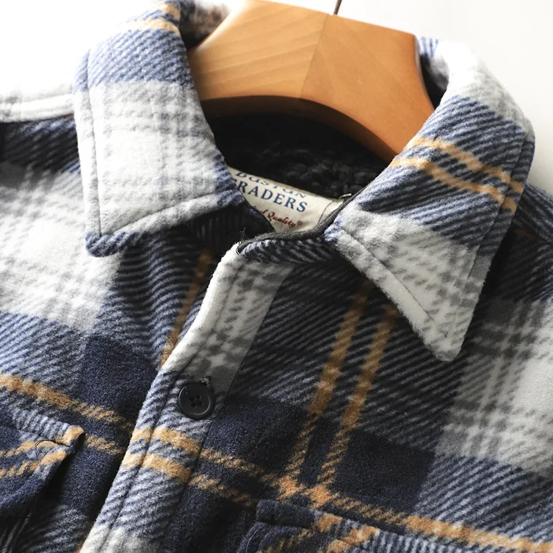 Yaopelky Kinderen jongens flanel plaid shirt kinderen lange mouwen button down jas revers zak top regular fit casual herfstkleding, Blauw, 12-24 mesi