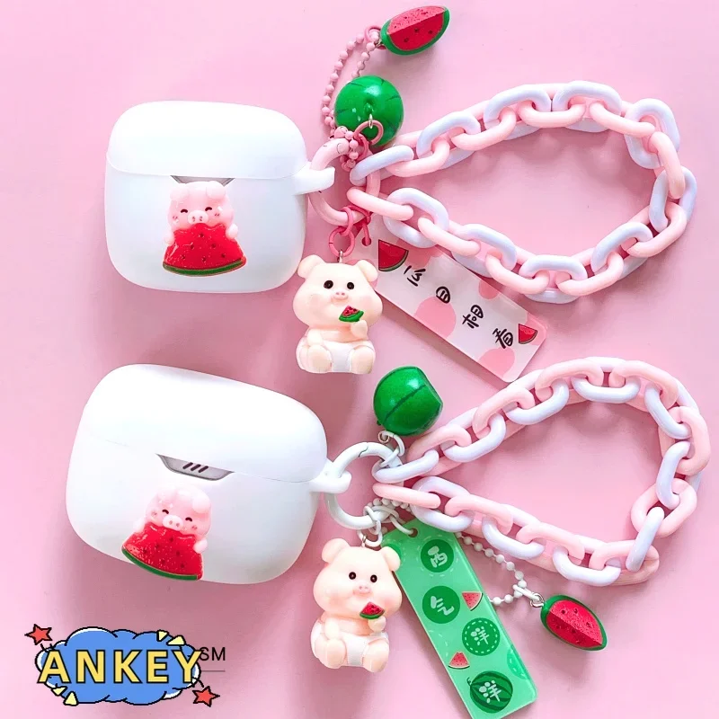 Custodia Per Jbl Tune Beam / Tune Buds / Flex Silicone Protettivo Cute Cartoon Cover Bluetooth Auricolare Shell Cuffie Portatili