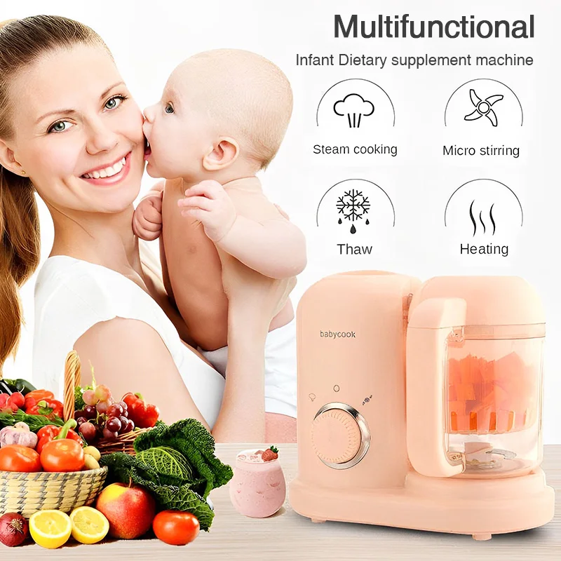 Baby Food Maker Grinder Blender 4-in-1 Baby Food Processor Multifunctional  New