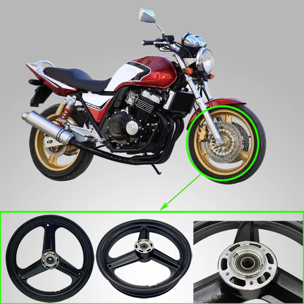 

CB400 1992-1998 motorcycle wheel hub for CB400 92 93 94 95 96 97 98 front hub tire steel ring