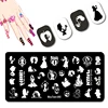 DISNEY Cartoon Cute Dog Nail Stamping Plates Big Ear Dog Nail Stamp Templates For Nail Designs #095 4