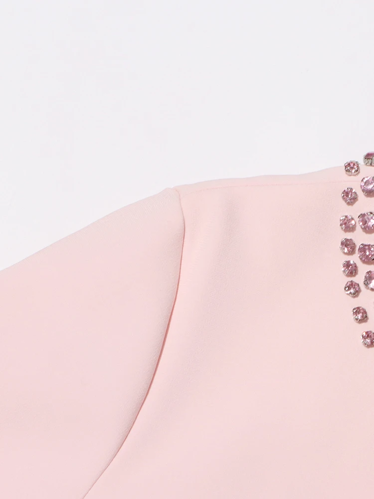 فستان رسمي بفيونكة ماسية