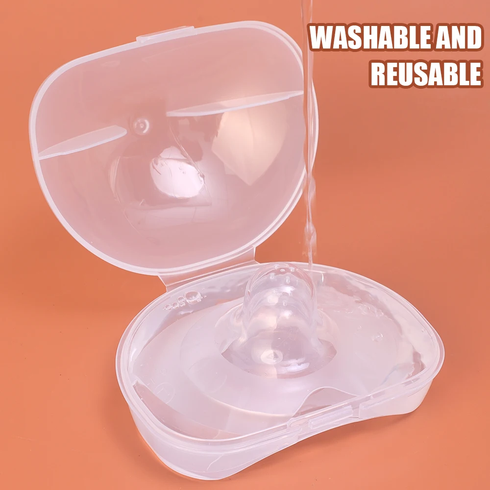 S/M/L Silicone Nursing Nipple Protector Baby Nipple Cover Nursing Mother Breast Paste Soft Protective Cover