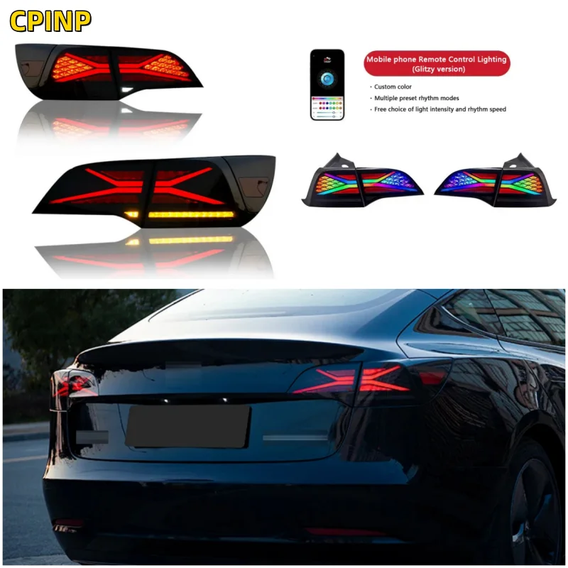 

Подходит для модификации для Tesla Model 3y, задний свет