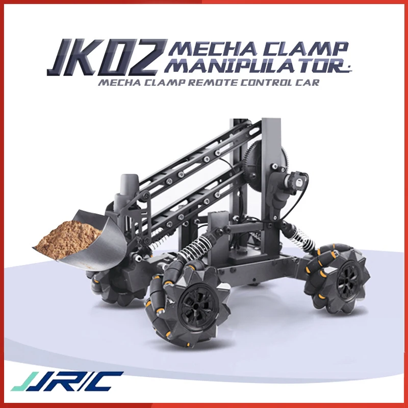 

JJRC JK02 JK03 4WD Programming Off-road Clamping Material Mechanical Arm Climbing Vehicle Assembly Engineering Car Kid Gift Toys