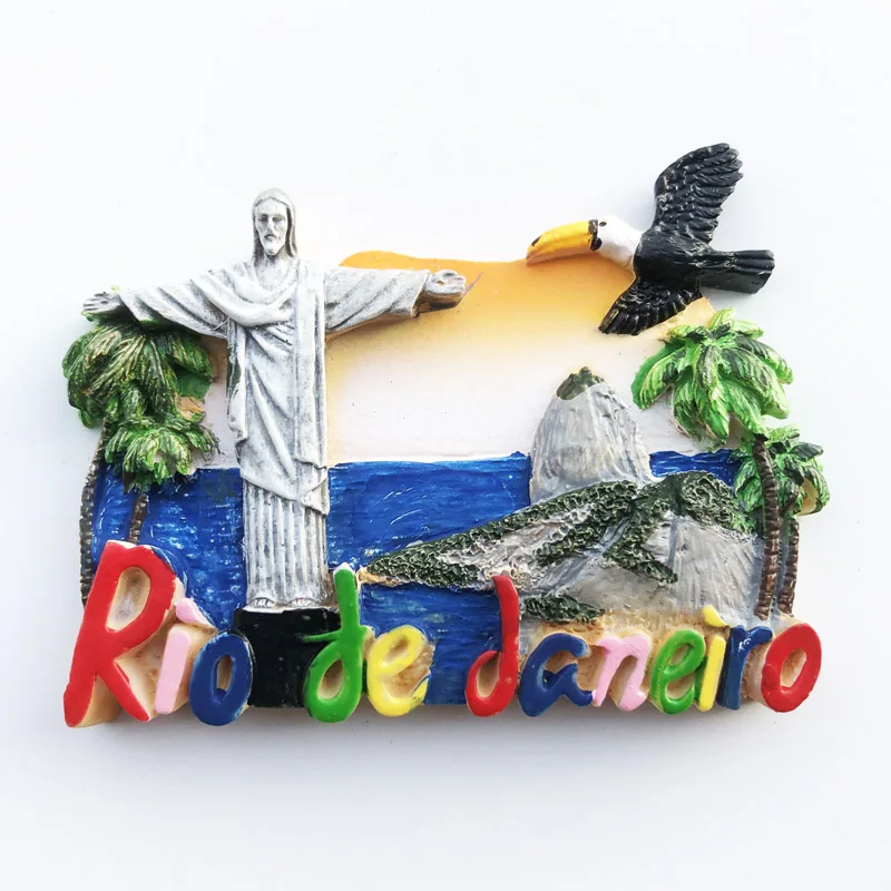 Souvenir Viaje Colección Cristo Redentor Rio Brasil Imán Para Nevera 3D Resina Hecha A Mano Artesanía Turística Ciudad Recuerdo Colección Carta Calcomanía Para Refrigerador Imán Nevera Brasil Souvenir Viaje Colección Cristo Redentor Rio Brasil Imán Para Nevera 3D Resina Hecha A Mano Artesanía Turística Ciudad Recuerdo Colección Carta Calcomanía Para Refrigerador Imán Nevera Brasil