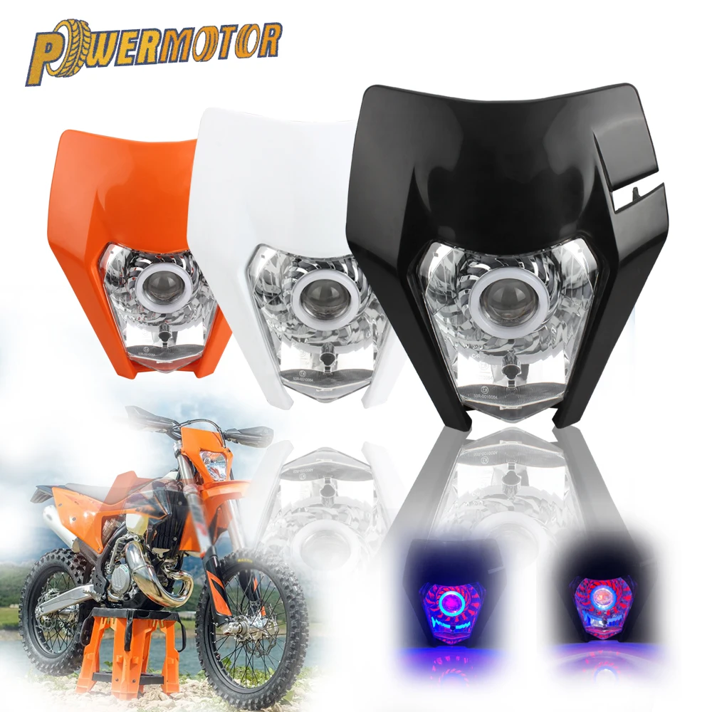Ktm ledヘッドライトプレート300 exc xc 250 XC-W 50-450 sx