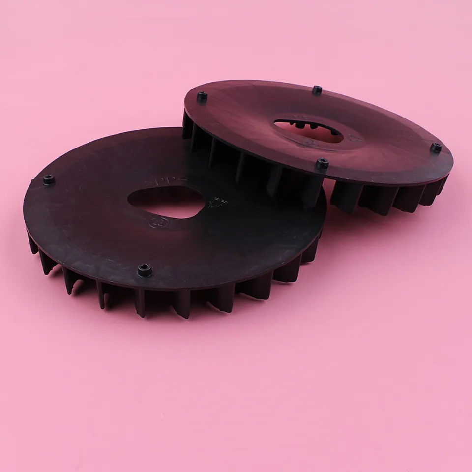 Ricambio Motore 4 Tempi 6.5HP 2 Volano Ventola Di Raffreddamento Per Honda GX200 GX160 GX 168F 200 160 5.5/6.5 Ventola Per Generatore 2KW 3KW