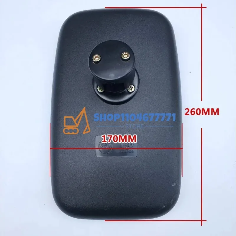 Lingong Volv Xugong 55/60/210/240/360B D 반사경 U 자형 백미러 브래킷 용 굴삭기
