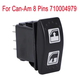 For Can-Am Left Hand Power Window Switch Defender HD8 HD10 Max HD8 HD10 2016 2017 2018 2019  8 Pins Accessories 710004979