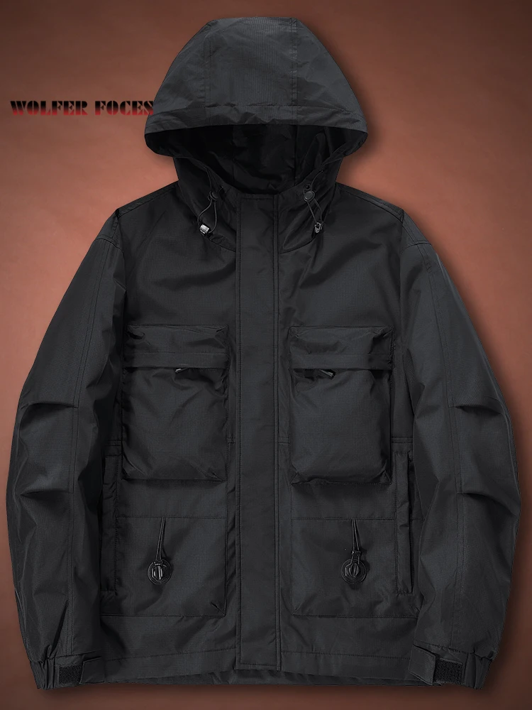 Outdoor Heating Jackets Design Jacket Male Winter Coat Parkas Windbreaker Trekking Camping Mountaineering Military Bomber