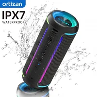 Ortizan Wireless Portable Bluetooth Speaker X30 with 40W Stereo Sound, Rich Bass, IPX7 Waterproof, 30H Playtime, TWS, LED Lights 1
