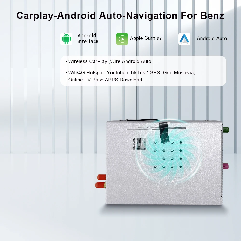 Android CarPlay adapter for Mercedes 10.25 EQV 300 2021 2022 mbux rad –  Wit-Up CarPlay Android Screen Upgrade