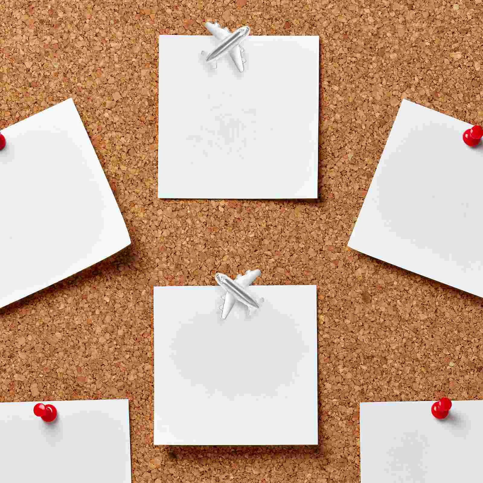 Aircraft Shaped Metal Push Pins Thumb Tacks For Office Binding Supplies School Accessories Steel Cute Pushpins Cork Board 12 Pcs