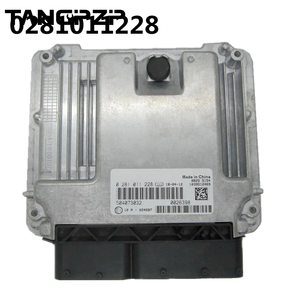 

0281011228 New ECU Original Engine Computer Board Electronic Control Unit ED16 504073032 fit for Iveco