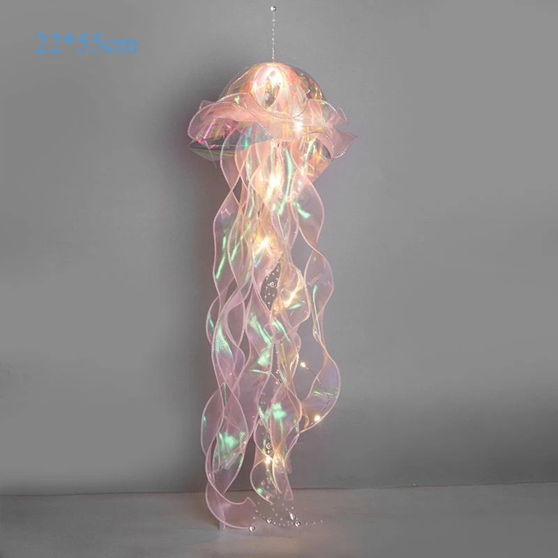 Colorful Jellyfish lantern Ocean Animals Happy Under The Sea Theme Birthday Party lantern Photo Props Decor Jellyfish