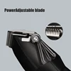 WAIKIL Professional Men's Electric Barber Multi functional Oil Head Electric Clipper USB Charging LCD Display Cordless trimmer 2