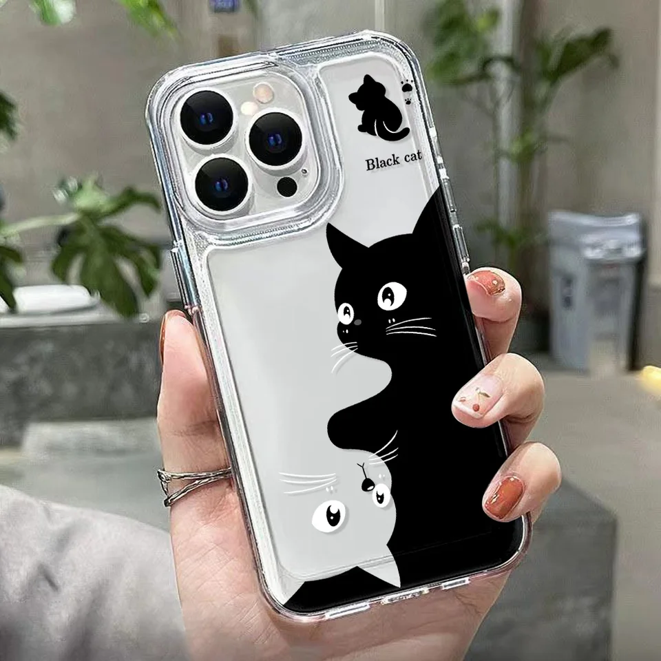 Custodia IPhone XR Con Tracce Animali Domestici - Cover In Gel TPU Trasparente Morbida E Sottile, Anti Graffio - 4