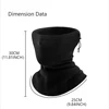 LOOGDEEL Cycling Bandana Cold Resistant Scarf Bike Hat Windproof Warm Face Mask Sports Running Motorcycle Riding Bike Balaclava 2