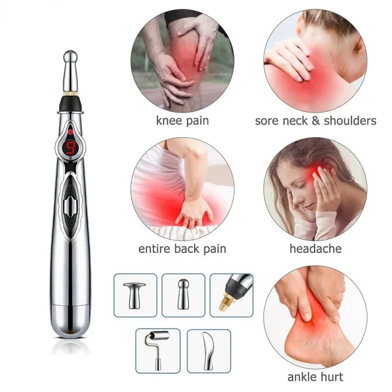 Acupuncture Pen Electronic Acupuncture Point Meridian Energy Massage Acup Pain Relieving Health Care Tool