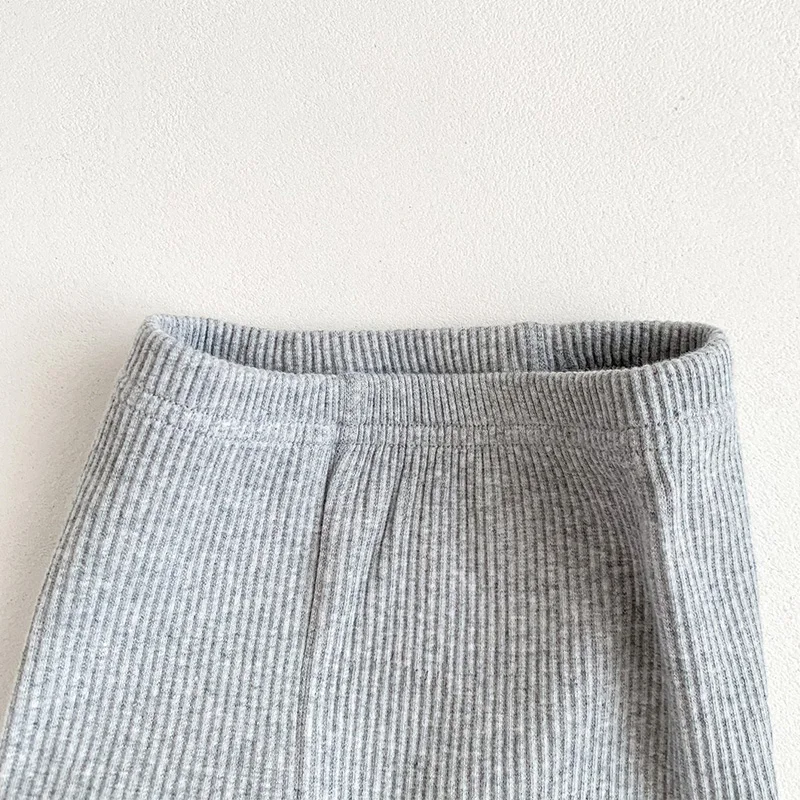 Baby Girls Shorts Ribbed Elastic Striped Trousers Pants Fashion Kids Casual Infant Clothing Korean Style Toddler Short 0-2Y casual shorts baby trousers