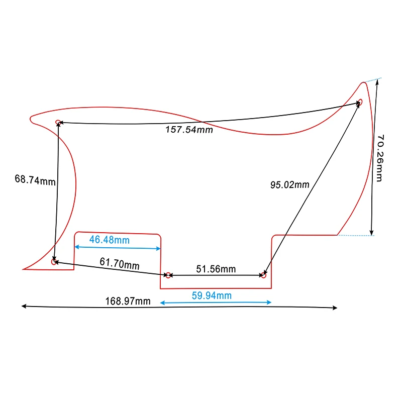 Pleroo Guitar Pickgaurd For Epiphone Special SG Guitar Pickguard Scratch Plate Multiple Colour Choice Guitar Pickguard