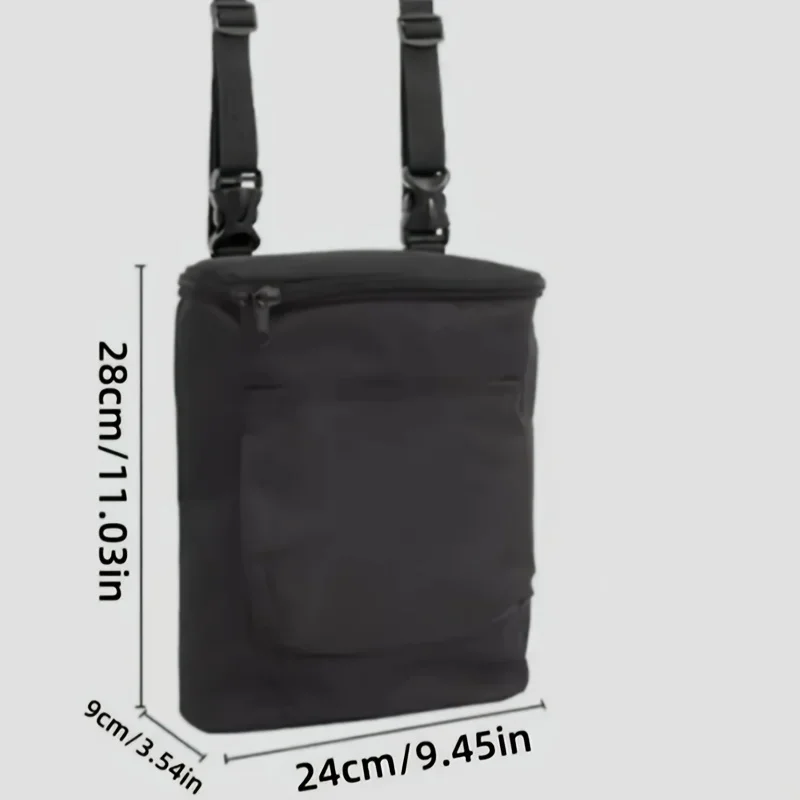 Large Capacity Oxford Cloth Handlebar Bag Removable Storage Bag Suitable for Motorcycles and Electric Vehicles