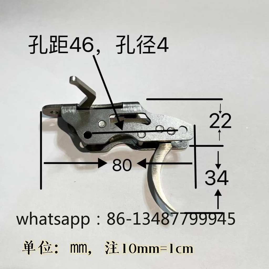 Diving teak fish gun wrench, diving shooting DIY fish gun stainless steel