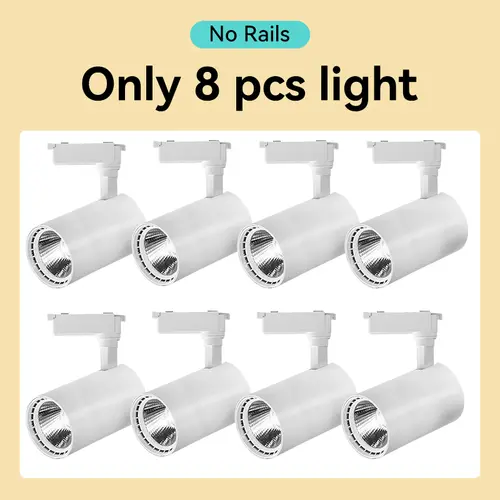 Led Track Light Set Ceiling Lamps Rail Lighting 220V Led Track Lamp Rail Light Spot Light Led Lights for Kitchen Shop Store Home - Image 13