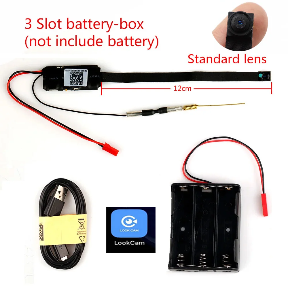 1080p hd mini espião wifi câmera ip super flexível pescoço segurança webcam com detecção de movimento & gravador de áudio p2p para escritório em casa