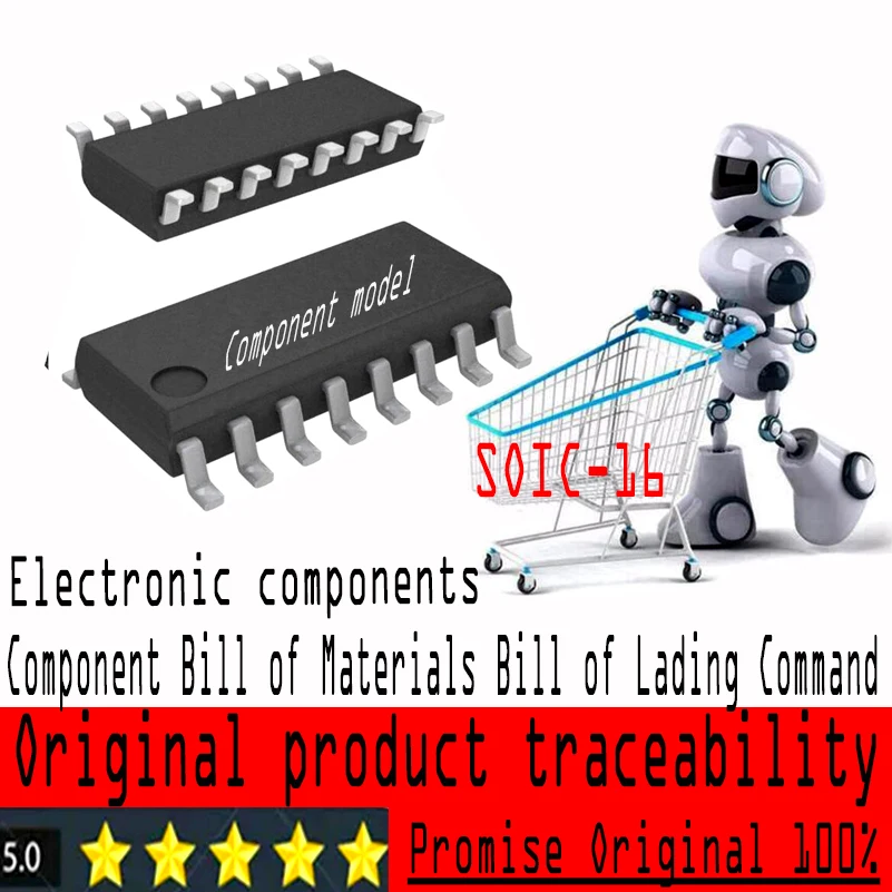 

New and original imported L6390D, MOSFET/IGBT driver, high/low side [ SOIC-16]